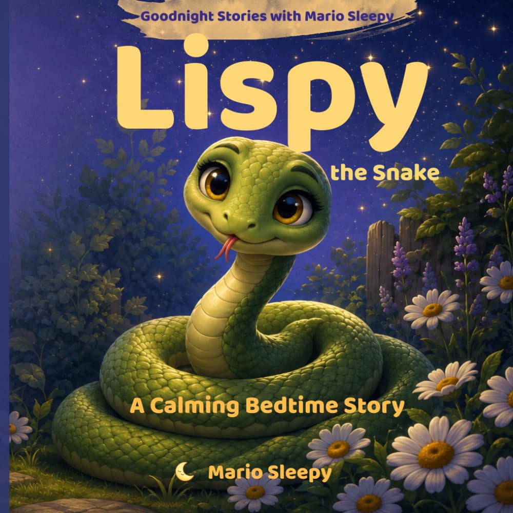 Lispy the Snake: A Calming Bedtime Story (Goodnight Stories with Mario Sleepy)