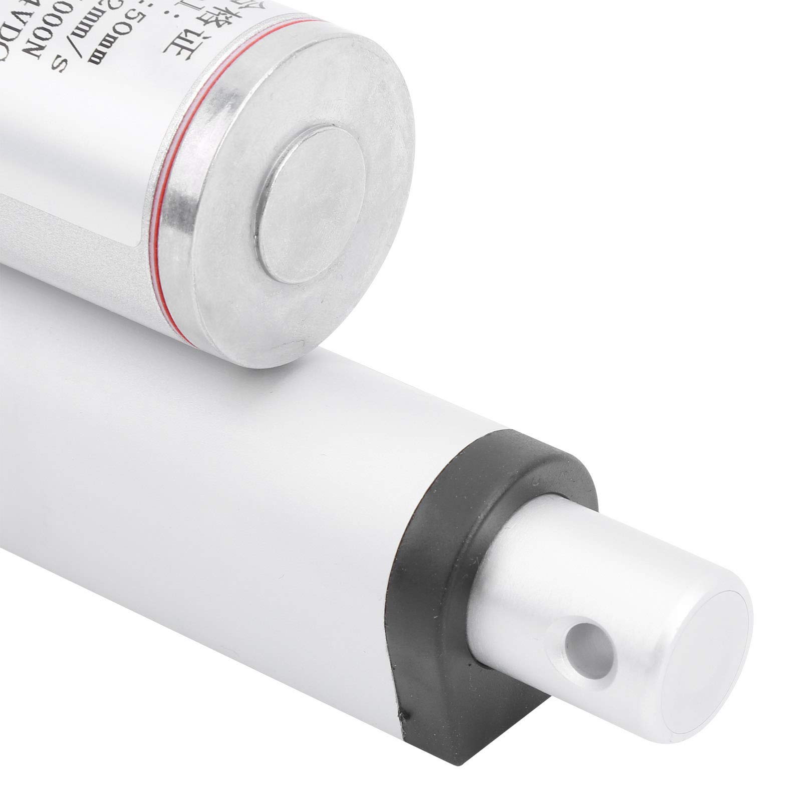 Tbest Elektryczny Silnik Siłownika Liniowego Obciążenie 100 Kg Skok 50 Mm 12 Mm/S Dc12V do Podnośników Telewizyjnych Stoły Łóżka Elektryczne Zamknięty Mechanizm w Całości Wykonany z Miedzi (48VDC)
