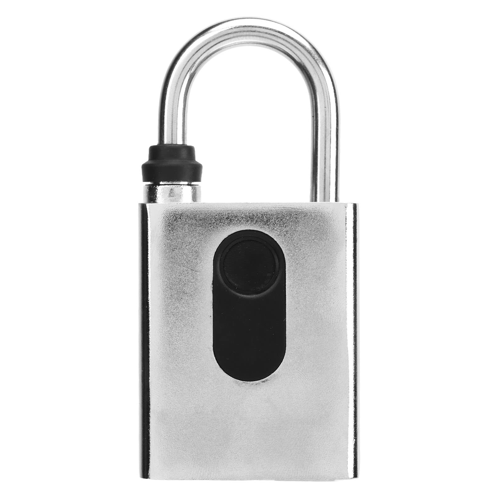 Candado de Huella Digital, Cerradura Fuerte de Aleación de Zinc con Bluetooth para Desbloqueo de Llave de Garaje de Puerta de Hierro