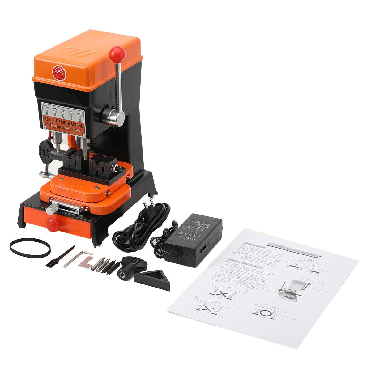 Schlüsselkopiermaschine Schlüsselvervielfältiger Schlüsselfräse Maschine Säulenbohrmaschine Automatische Schlüsselkopiermaschine Professionelle Schlosser Werkzeug Universal 220v 110v