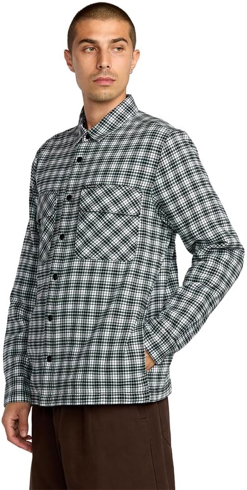 Volcom Wilderstone Long Sleeve Shirt - Dirty White