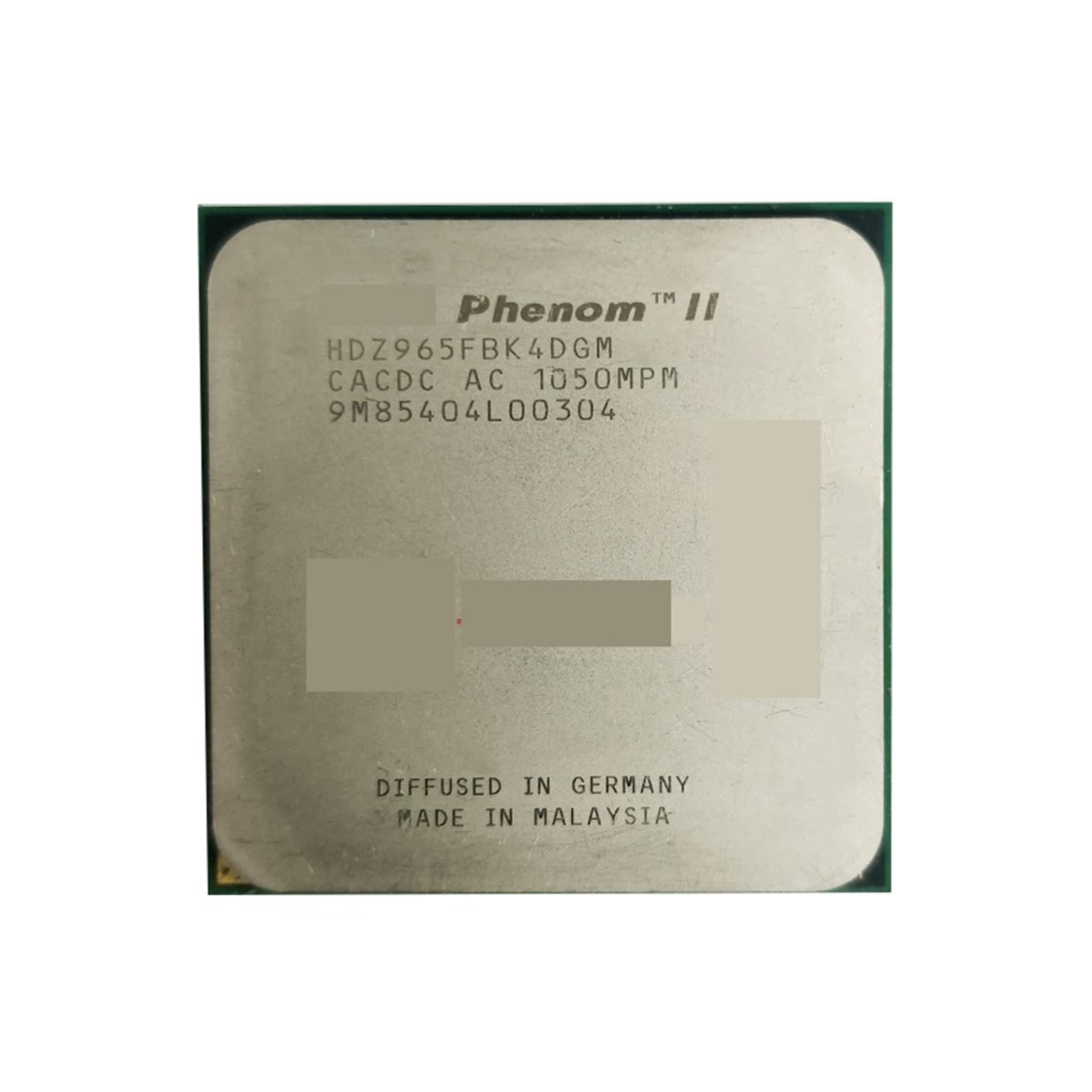 Phenom II X4 965 3.4 GHz processeur Quad-Core Socket AM3 HDZ965FBK4DGM