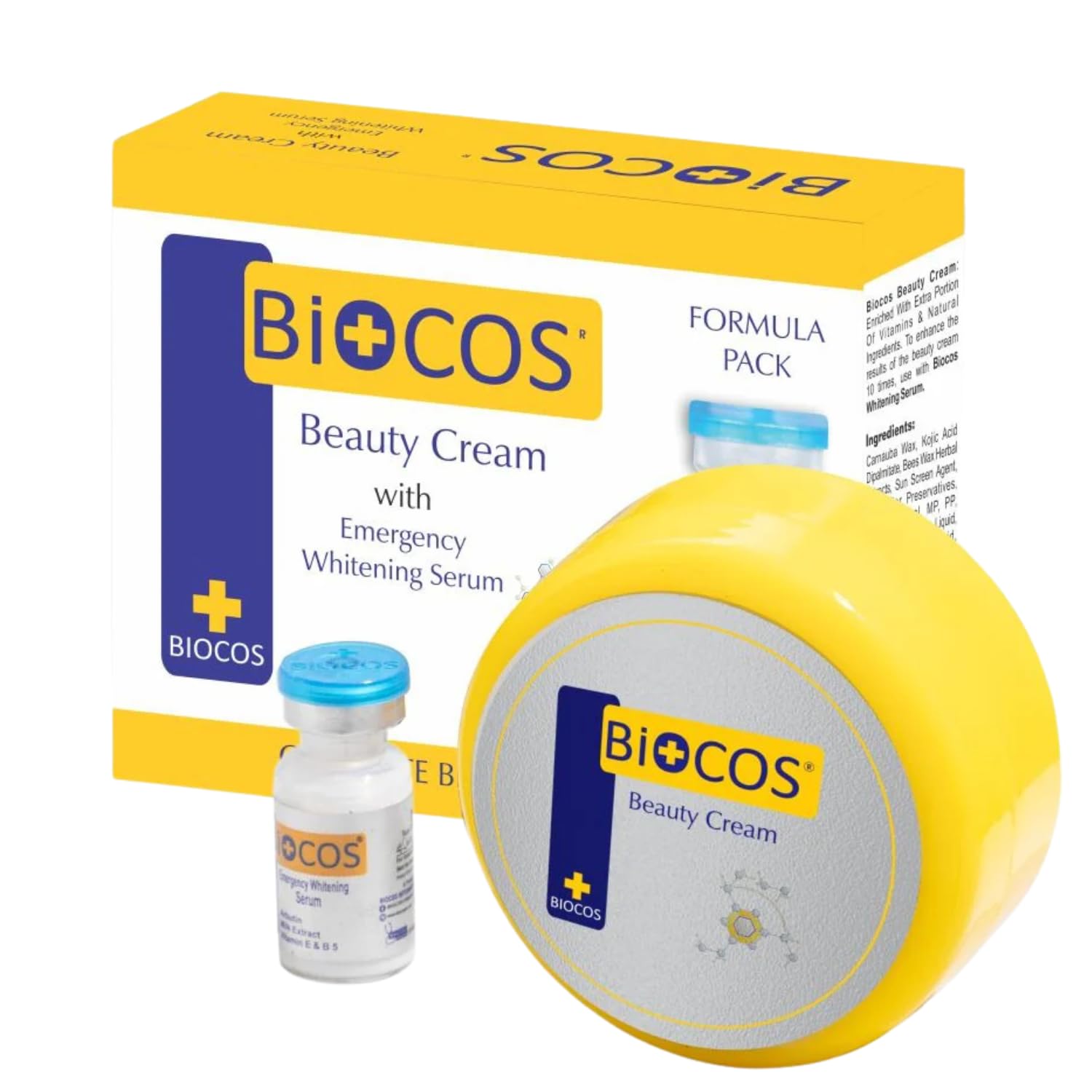 BIOCOS Beauty Cream & Whitening Serum Fairness Magic Night Repair Cream