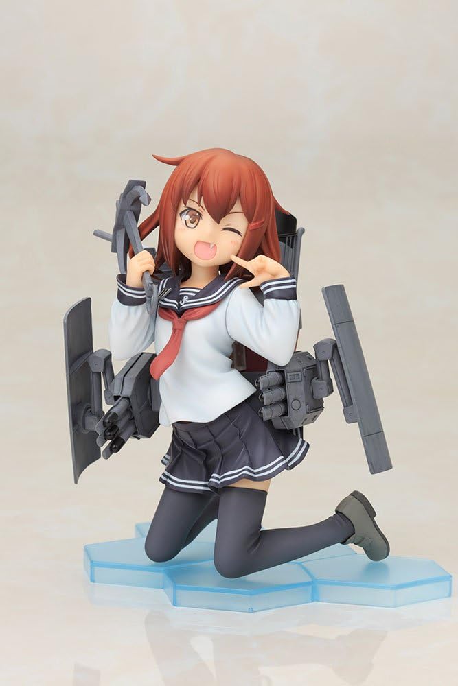 Amazon コトブキヤ 艦隊これくしょん 艦これ 雷 アニメver 1 8スケール Pvc製 塗装済み完成品フィギュア フィギュア ドール 通販