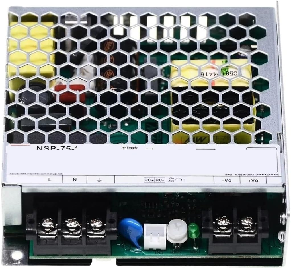 NSP-75-15 MW明緯DC15V/5A 75W 內建PFC小型化機殼電源| 廣華電子 NSP-75 75W AC/DC 電源 NSP-75-5 NSP-75-12 NSP-75-15 NSP-75-24 NSP-75-