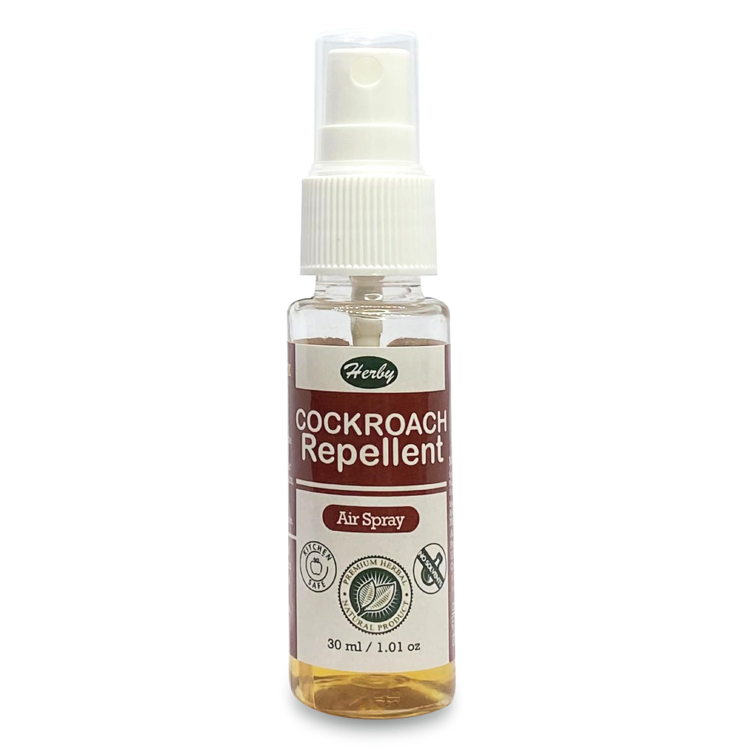 Herby Herbal Cockroach Repellent | Made with Kitchen Spices | Eco-Friendly | Baby-Safe, Skin-Safe, Plant-Safe | 30ml (B0BTD38SYR) Amazon Price History, Amazon Price Tracker