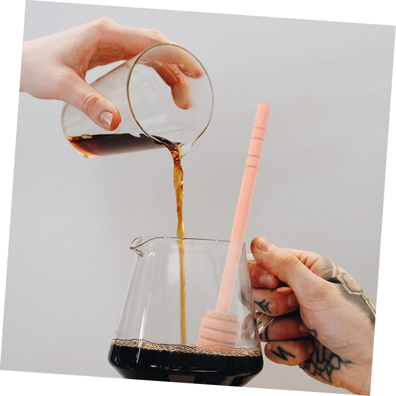 Cabilock 25pcs Wooden Honey Stirrer Honey Sticks Honey Dispenser Stick Honey Pot Sticks Jam Dippers Kitchen Stirring Rods Honey Mixing Sticks Honey Stirring Rods Honey Jar Sticks re-usable