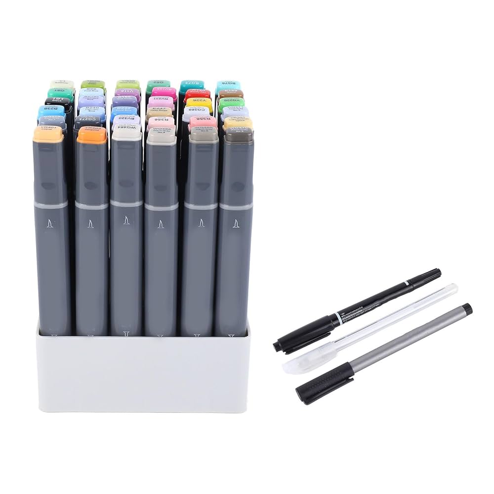 Amazon.co.jp: マーカー アルコールマーカー 36色セット