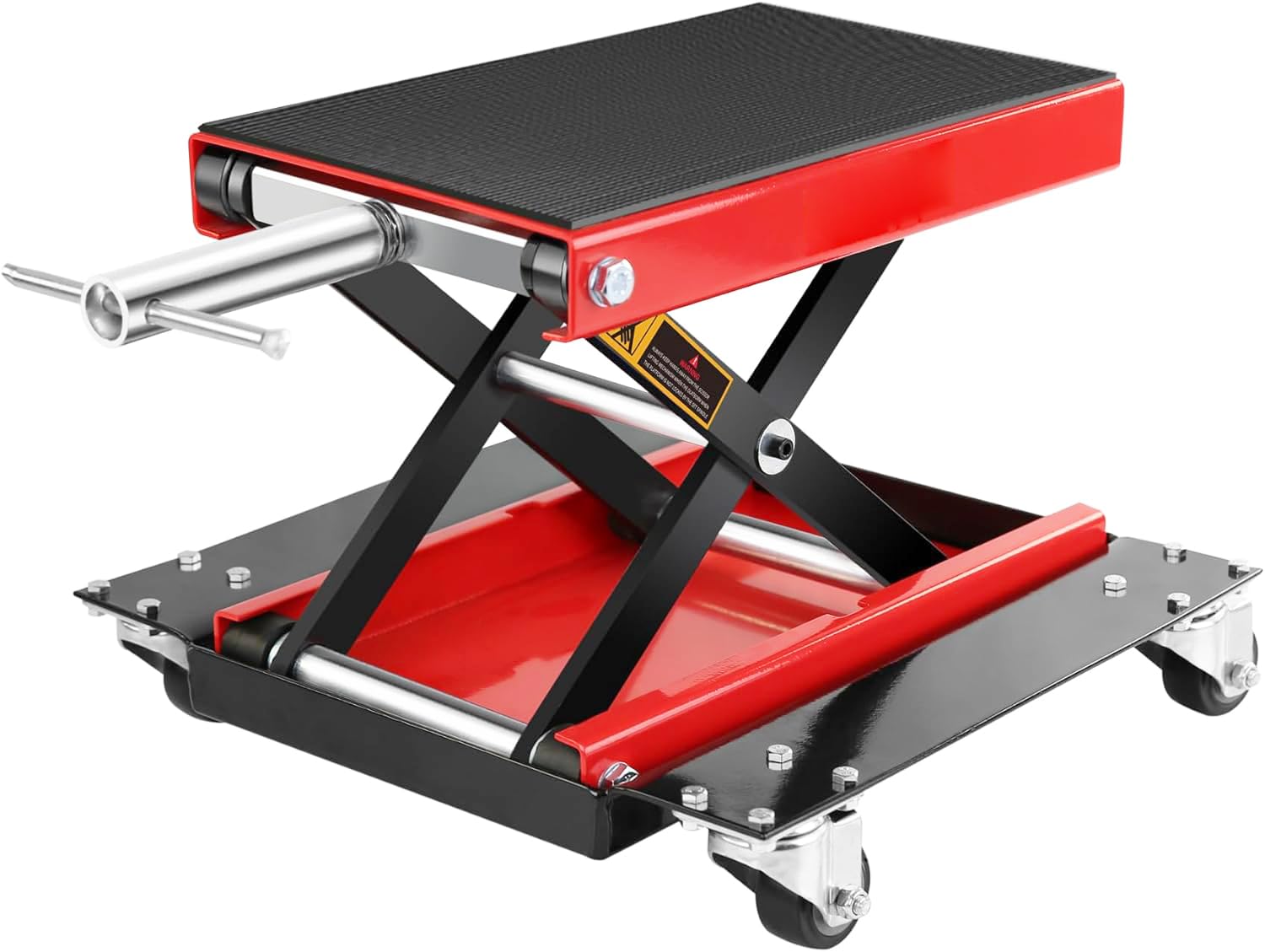 Mini Elevador De Motos De Tijera para Scooter, Motocross, Carretera, Etc. con Ruedas, 500 kg