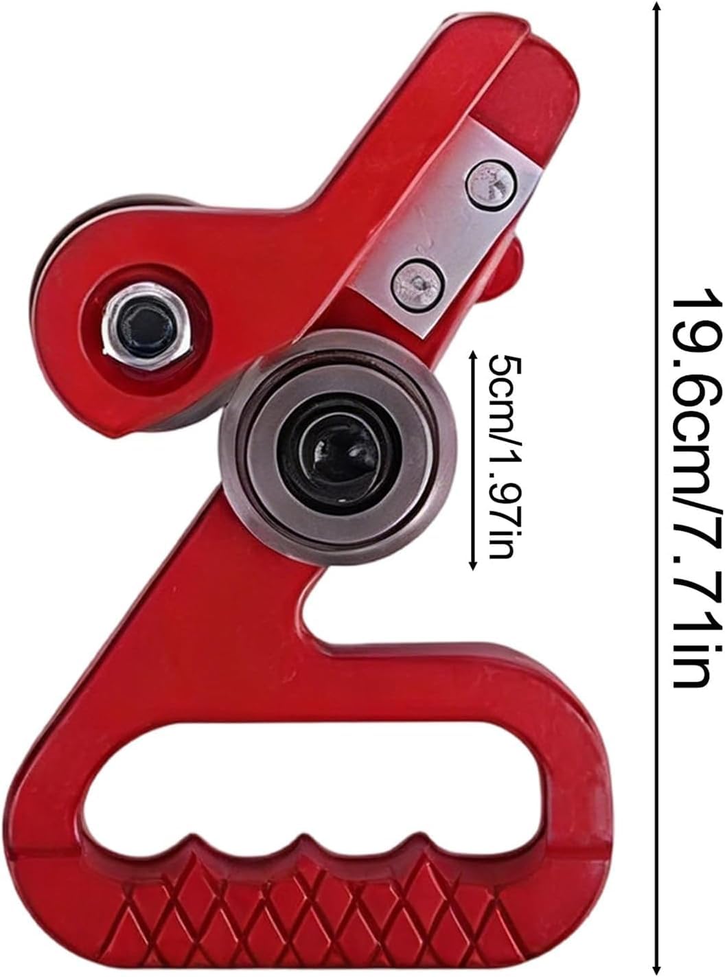 Herramienta de corte manual de chapa, tijeras de metal ajustables para cortar aluminio, acero y cartón
