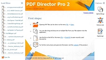 PDF Director 2 PRO with OCR - for 3 PCs - Comprehensive PDF Editor Software compatible with Win 11, 10, 8 and 7 Edit, Create, Scan and Convert PDFs 100% Compatible with Adobe Acrobat