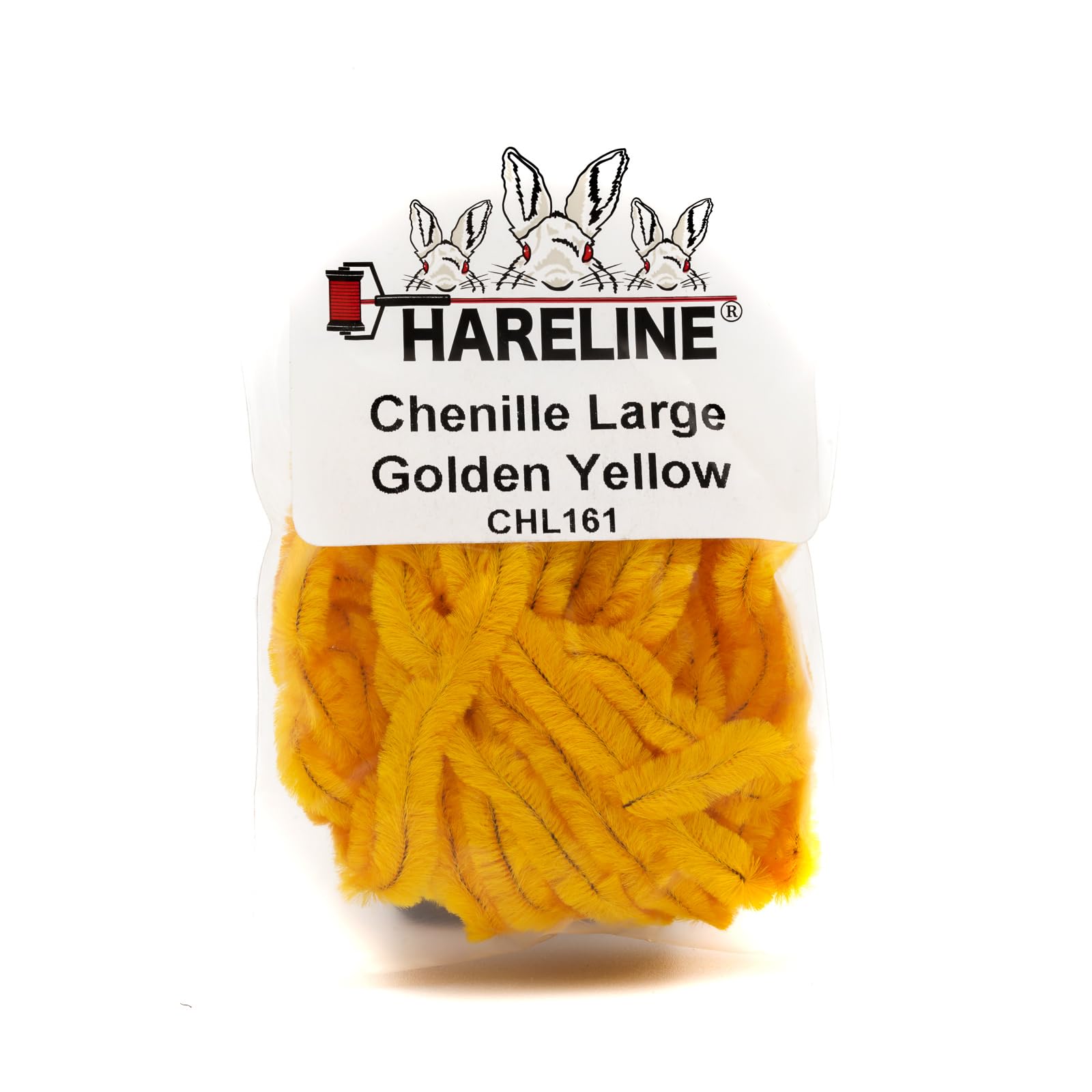 Hareline Chenille Hook for Yarn & Chenille, Large Size (Golden Yellow, Large)