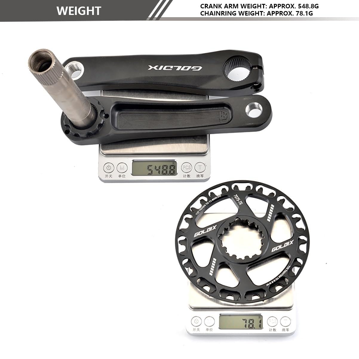 110/127/140/150/155/160mm Bracci Pedivella Integrati Cavi per Bicicletta Pieghevole per Bambini Corona 28/30/32/34/36T Guarnitura in Lega di Alluminio per 7-12 velocità(36T-140mm)
