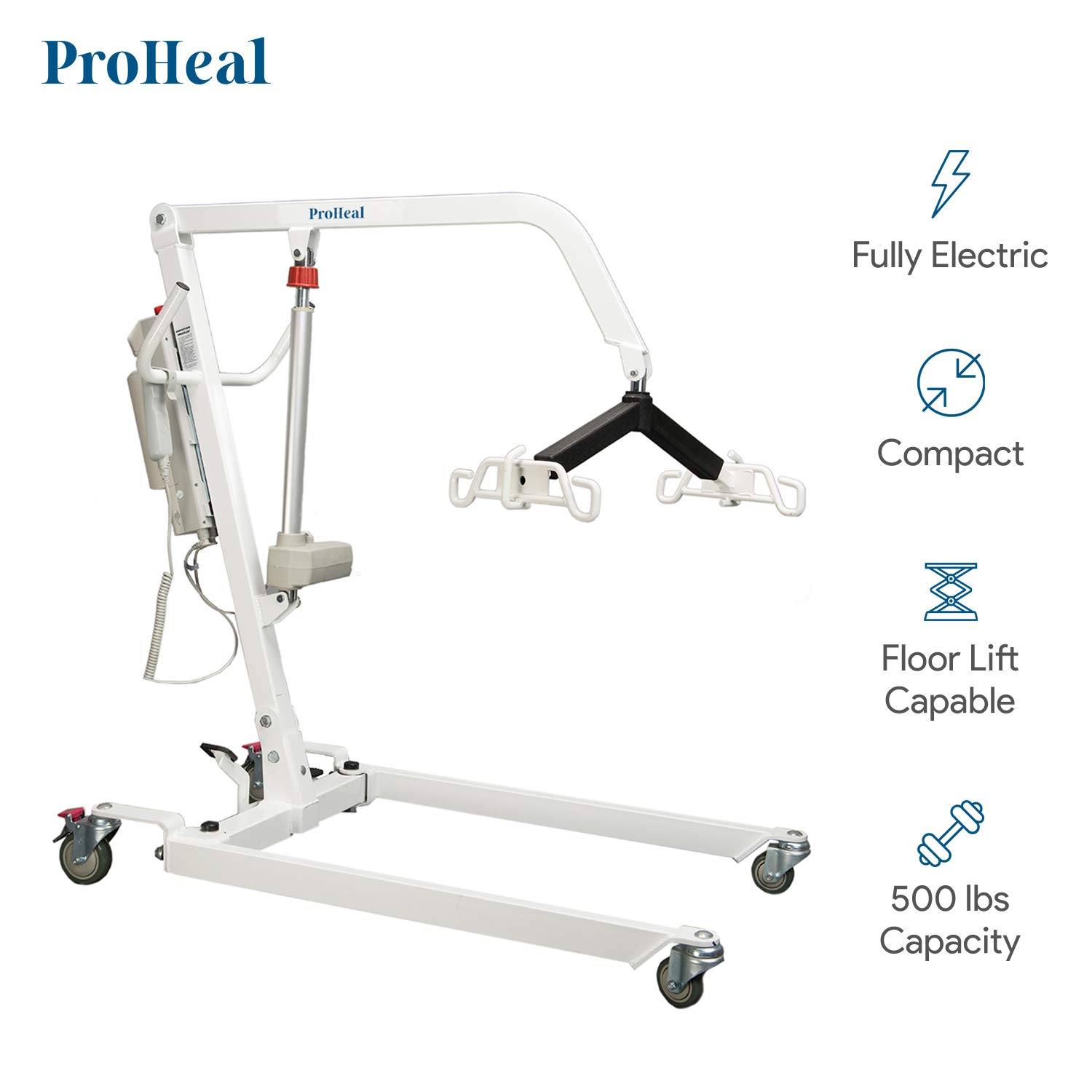 ProHeal Electric Lift Safe and Easy Full Body Patient Transfer Lifter