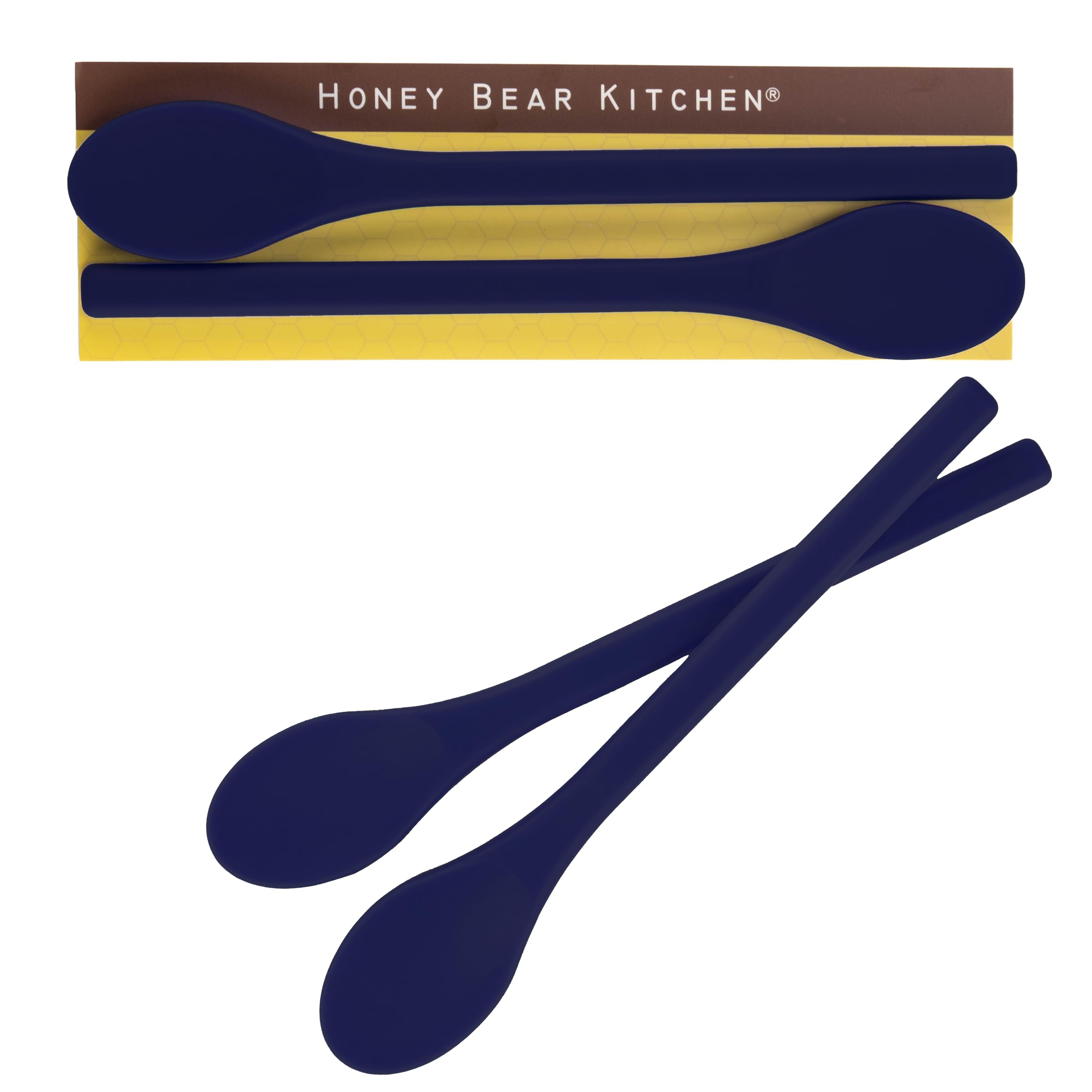 Agitador de silicona para café y té Honey Bear, ideal para tus mañanas relajadas, pack de 2
