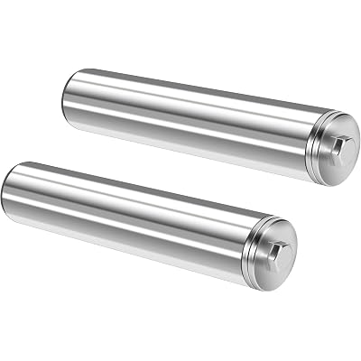 EVERYMATE Stainless Steel Weight Plate Holder - Power Rack & Squat Rack Attachments 2 Inch Olympic Plate Storage Rack for 2x2 3x3 2x3 Power Cage Accessories