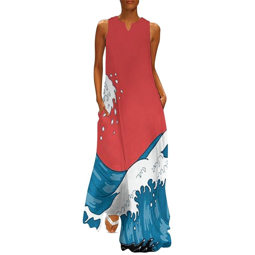 Amazon.co.jp: [XweeM] ワンピース 浮世絵 葛飾北斎 神奈川沖浪