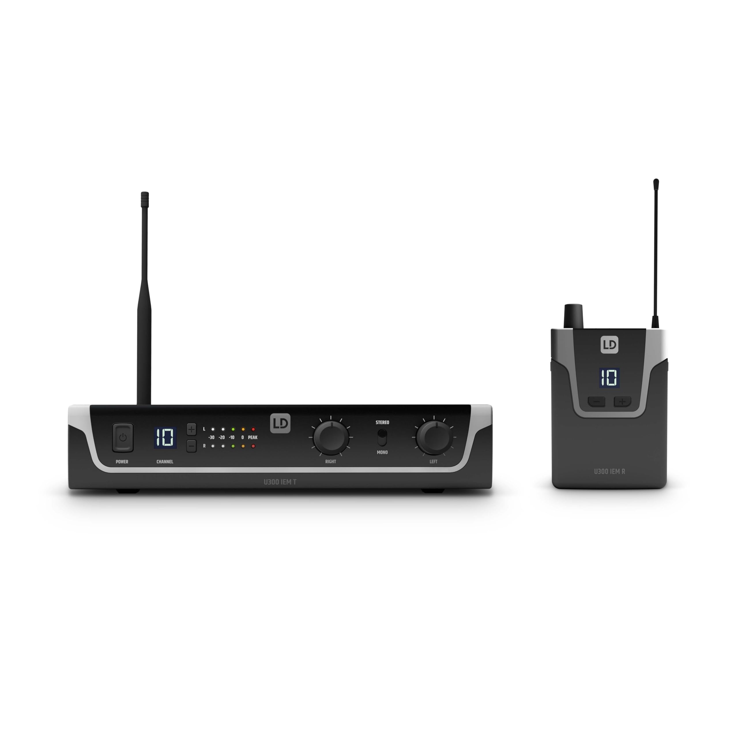 LD Systems U308 IEM - In-Ear Monitoring-System - 863-865 MHz + 823-832 MHz