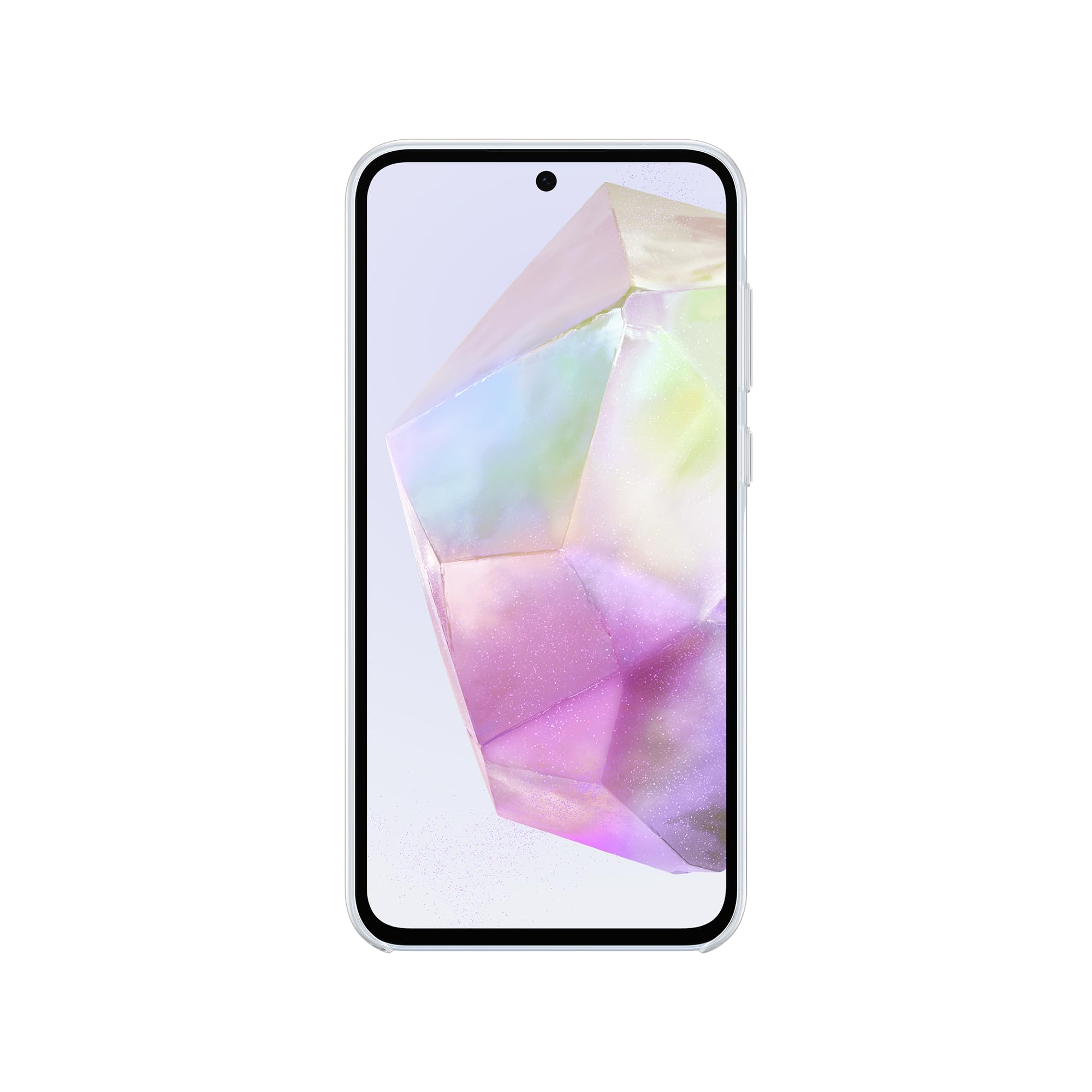 Samsung Clear Case Custodia trasparente antiurto e anti ingiallimento per Galaxy A35 5G