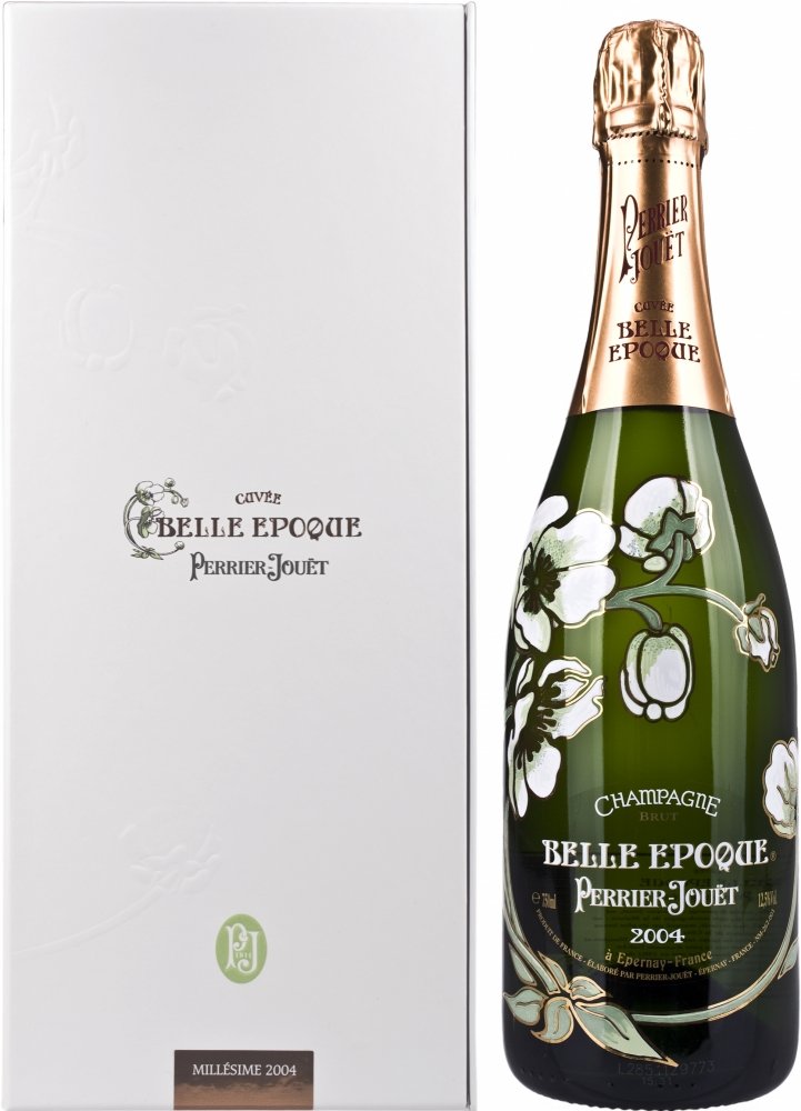 Perrier Jouet Belle Epoque Brut 2004 mit Geschenkverpackung (1 x 