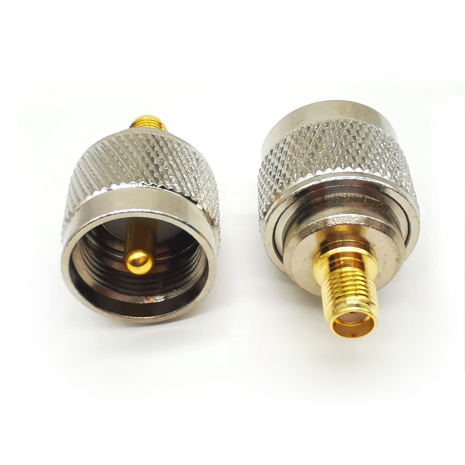 2 sztuki SMA na PL259 SO239 adapter koncentryczny, gniazdo SMA o niskiej stratności na wtyczkę PL259 UHF, złącze koncentryczne do anten radiowych CB, anten amatorskich, urządzeń wideo i WLAN