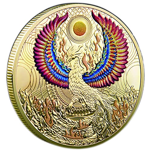 Yakin Shop Phoenix From The Ashes Twelve Chinese Zodiac Challenge Coin,Gold #TOP20