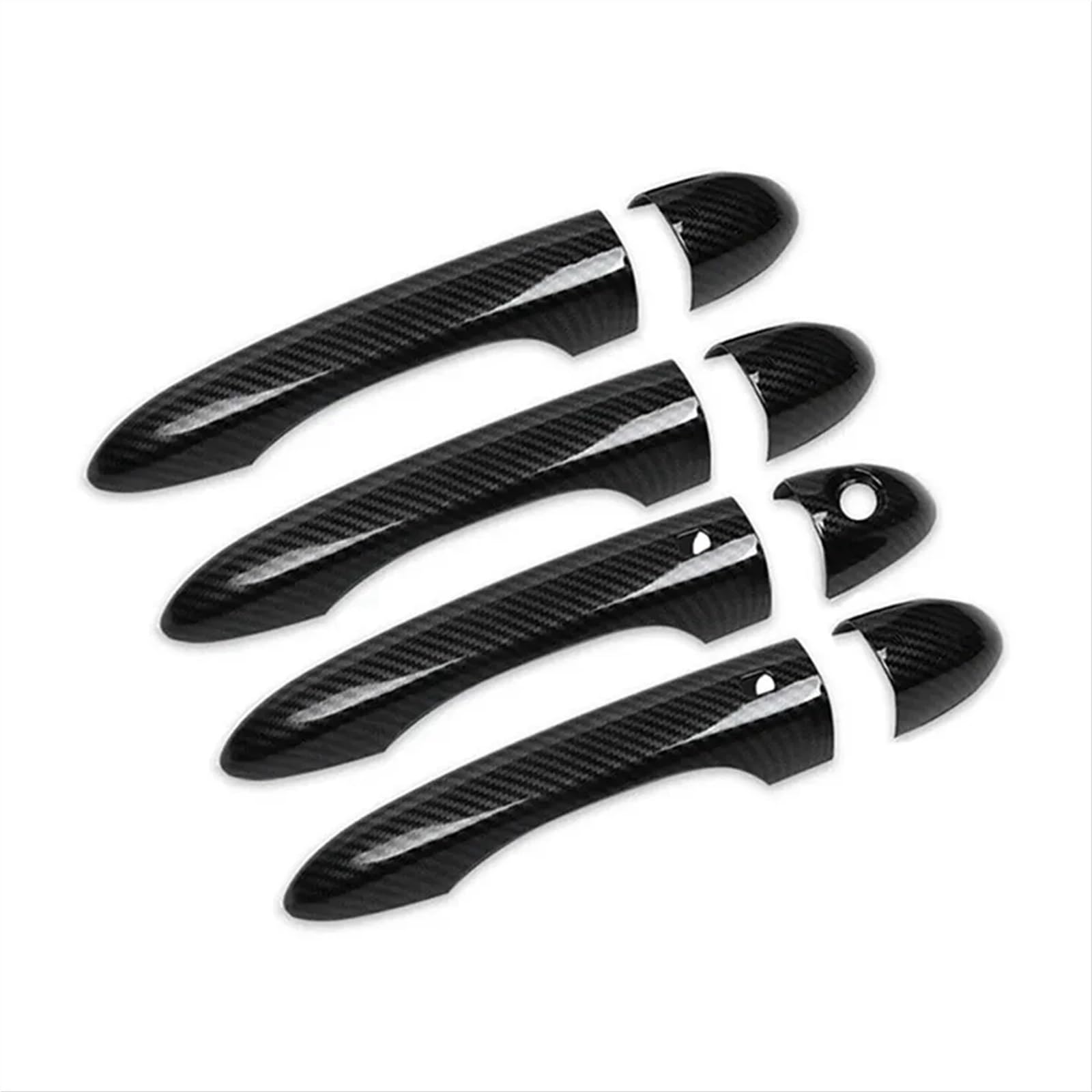 Rdwspli One Color Exterior Handle Shell Compatible With Maserati For Ghibli Sedan 2014-2023 1 Set Carbon Fiber Door Handle Cover Trim Trofeo For Smart