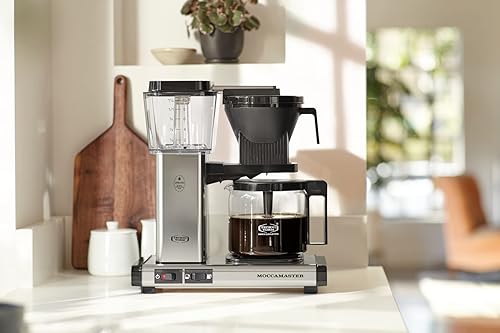 Vista 67 de Technivorm Moccamaster 53932 KBGV Select - Cafetera de 10 tazas, cacao holandés, 40 onzas, 1.25 l