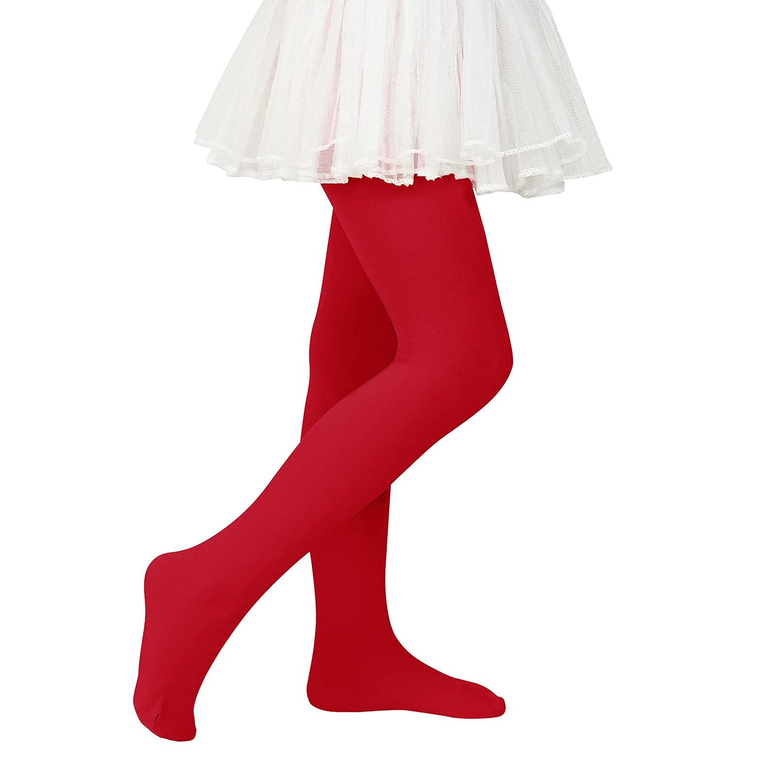 American Trends Girls Ballet Tights, Soft Stretchy Toddler Dance Tights