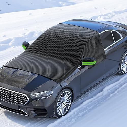 Saxcxcs B Car Windscreen Cover, For Citroen C4 Picasso/Grand C4 Picasso/Grand C4 Spacetourer Windscreen Cover Frost Ice Snow Protector For Winter,Foldable Auto Window Protection Shield,