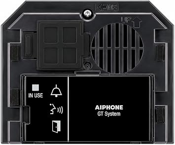 Aiphone Corporation GT-DA-L Audio Module for GT Series, Multi-Tenant Intercom, Entrance Stations, Fire Retardant, ABS Plastic Construction, 4-5/16" x 3-3/4" x 5/16", Black