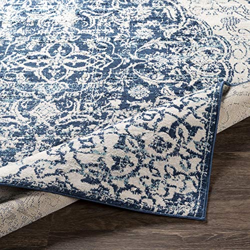 Artistic Weavers Lohena Navy Area Rug, 7 Ft 10 In X 10 Ft #TOP4