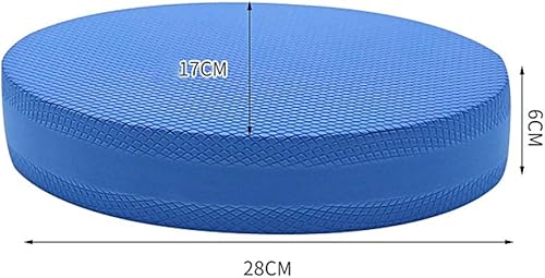 Miniatura 7 de Almohadilla de equilibrio ovalada, almohadilla de espuma antideslizante, almohadilla de equilibrio de ejercicio, almohadilla de estabilidad suave,