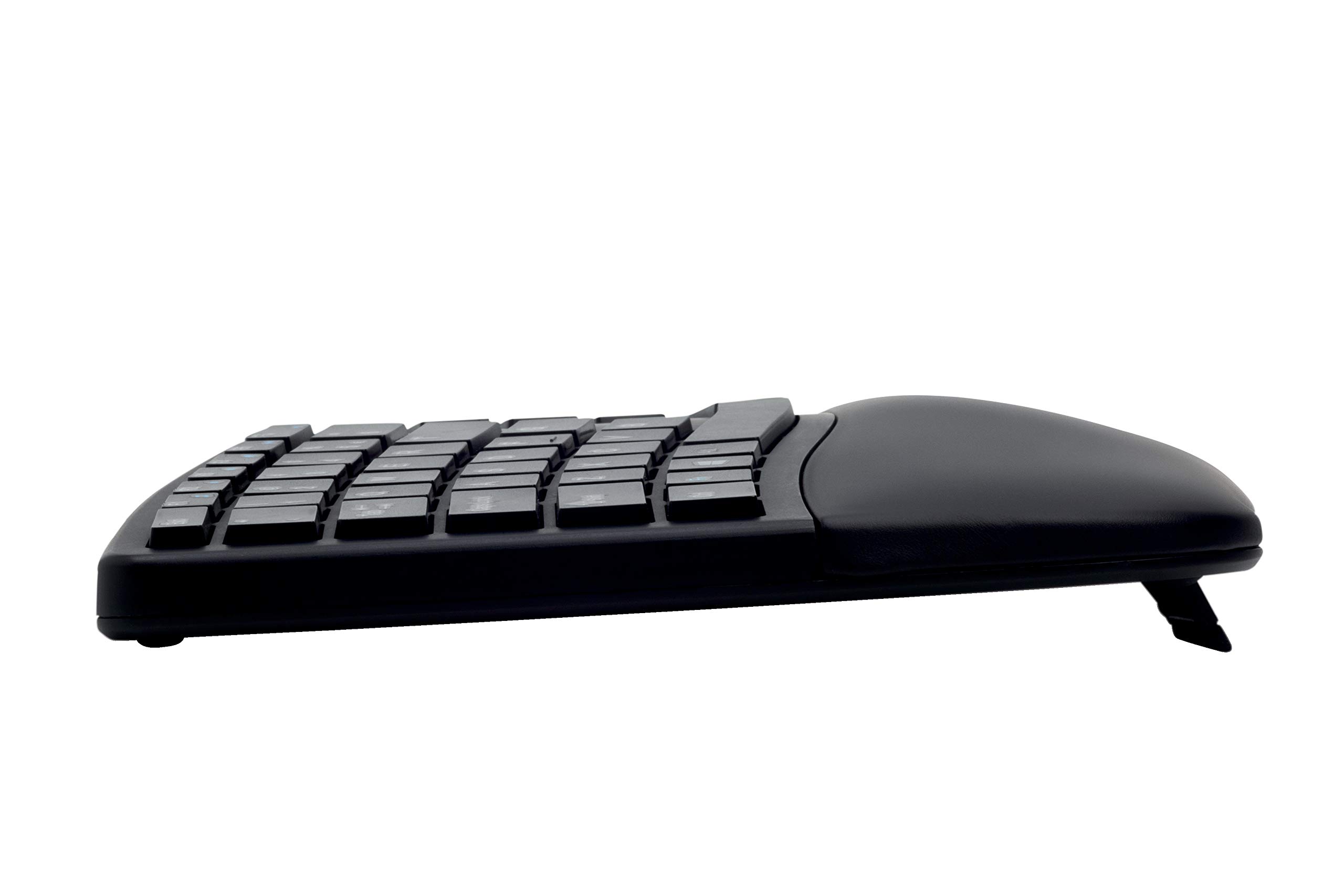 Kensington Set con Tastiera & Mouse Wireless Ergonomici ProFit Ergo, Tastiera Divisa con Layout Italiano, Mouse Ergo, Doppia Funzionalità, 2.4 GHz&Bluetooth, per Chrome OS, macOS e Windows K75406IT