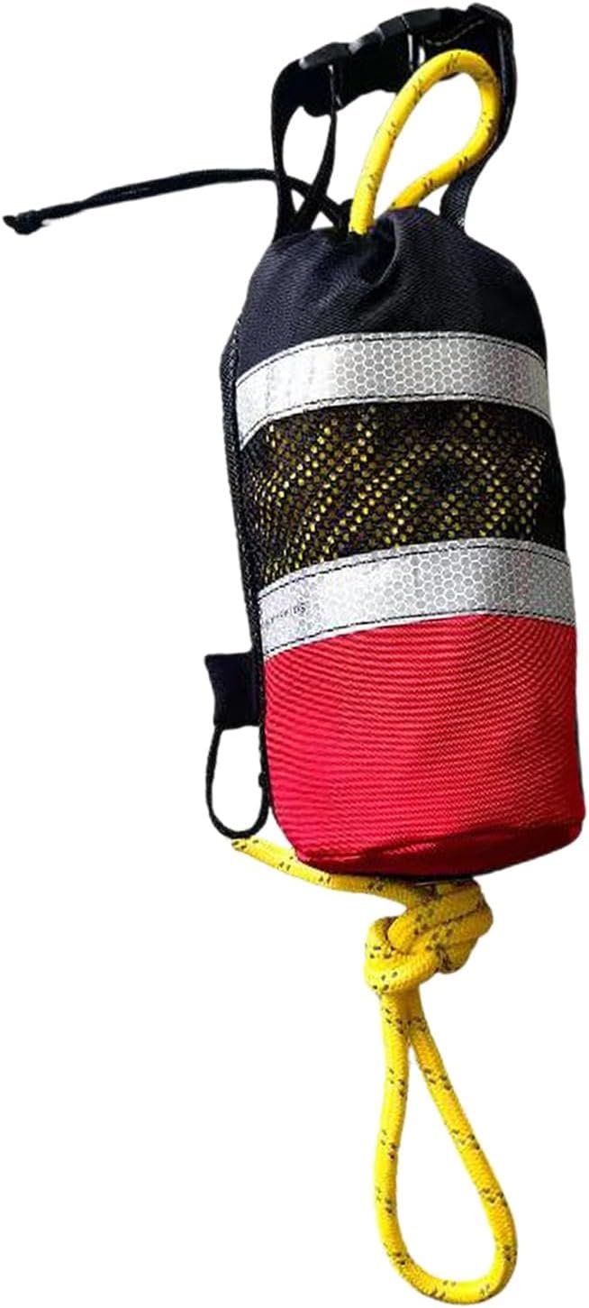 kowaku Throw Bags for Water Rescue with Rope, Rescue Throw Bag 30M Length Rope Throw Bag for Kayaking Raft Boating Outdoor Accessory kowaku Throw Bags for Water Rescue with Rope, Rescue Throw Bag 30M Length Rope Throw Bag for Kayaking Raft Boating Outdoor Accessory