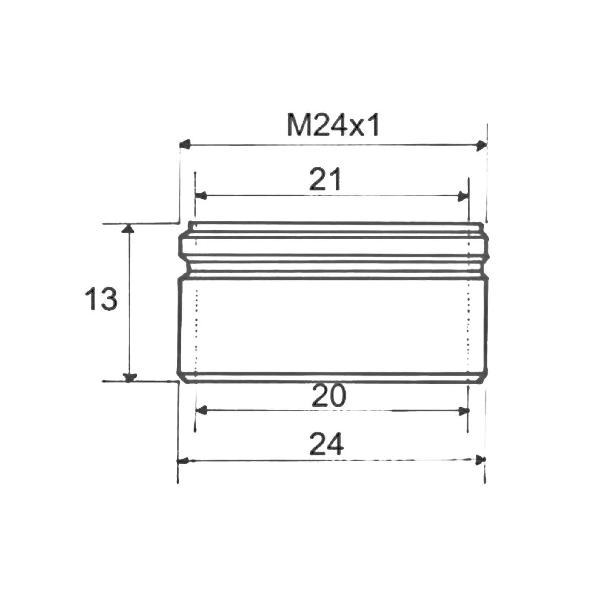 Image secondaire de Neoperl M24 x 1 Perlator LL Mélange Buse aérateur régulateur de jet Longlife