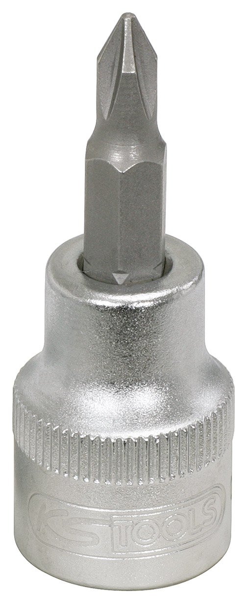 KS Tools 911.3877 3/8" Bit socket, PH3