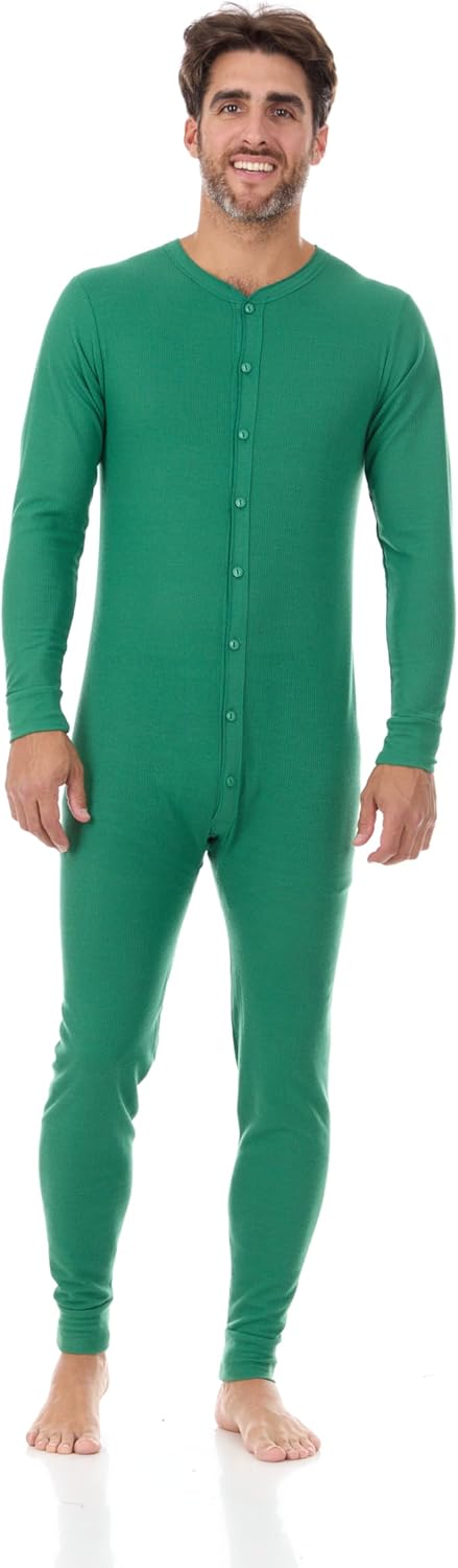 Naughty Devils Green Onesie for Men