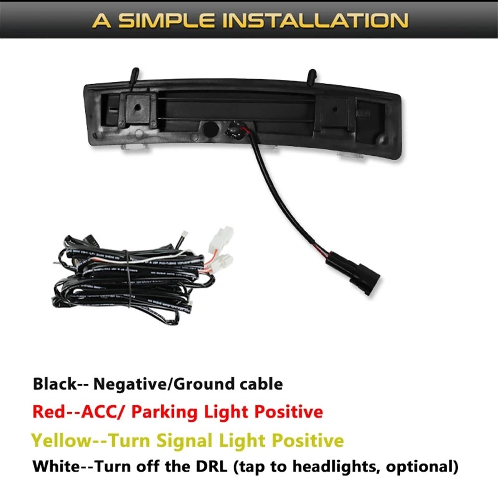 Luz Señal Giro Conjunto Luces Circulación Diurna para Coche para Nissan 350z LCI 2006 2007 2008 2009 LED Blanco como Luz Circulación Diurna Ámbar como Señal Giro