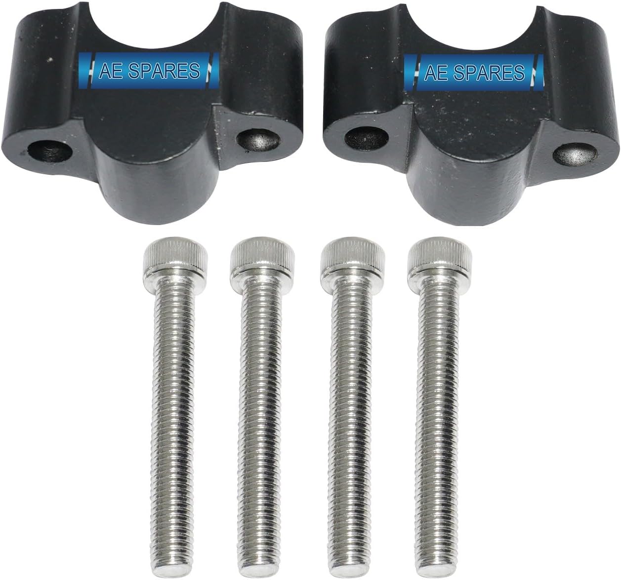 Handle Bar Riser Black Compatible With Royal Enfield Himalayan 450cc