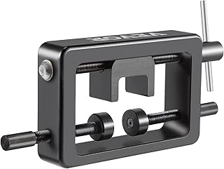 VEVOR Precise Sight Pusher, Heavy-Duty Aluminium Construction Front & Rear Sight Tool, Sight Adjustment & Maintenance, Sight Pusher Tool Reversible Assembly for M&P Glock 1911, Black