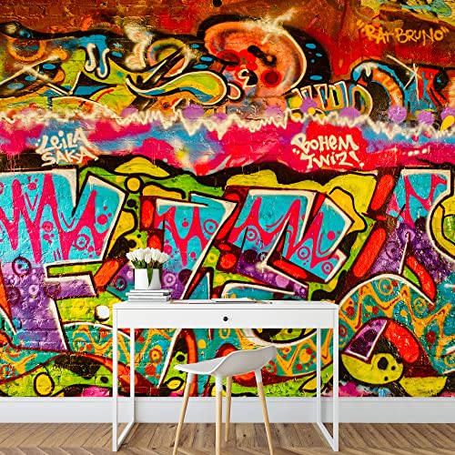 Idea4Wall Wall Murals For Bedroom Banksy Street Art Collection Removable Wallpaper Peel And Stick Wall Stickers - 100X144 Inches #TOP2