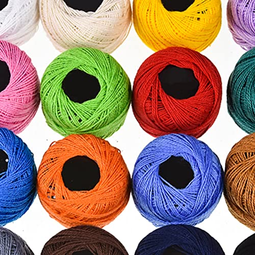 Ciieeo Bracelet Making Kit Red White Sewing Thread 16 Embroidery Floss Friendship Bracelet String Embroidery Wool Thread Cross Thread Roll Cotton Floss Hand Embroidery Thread Pastel Beads #TOP4