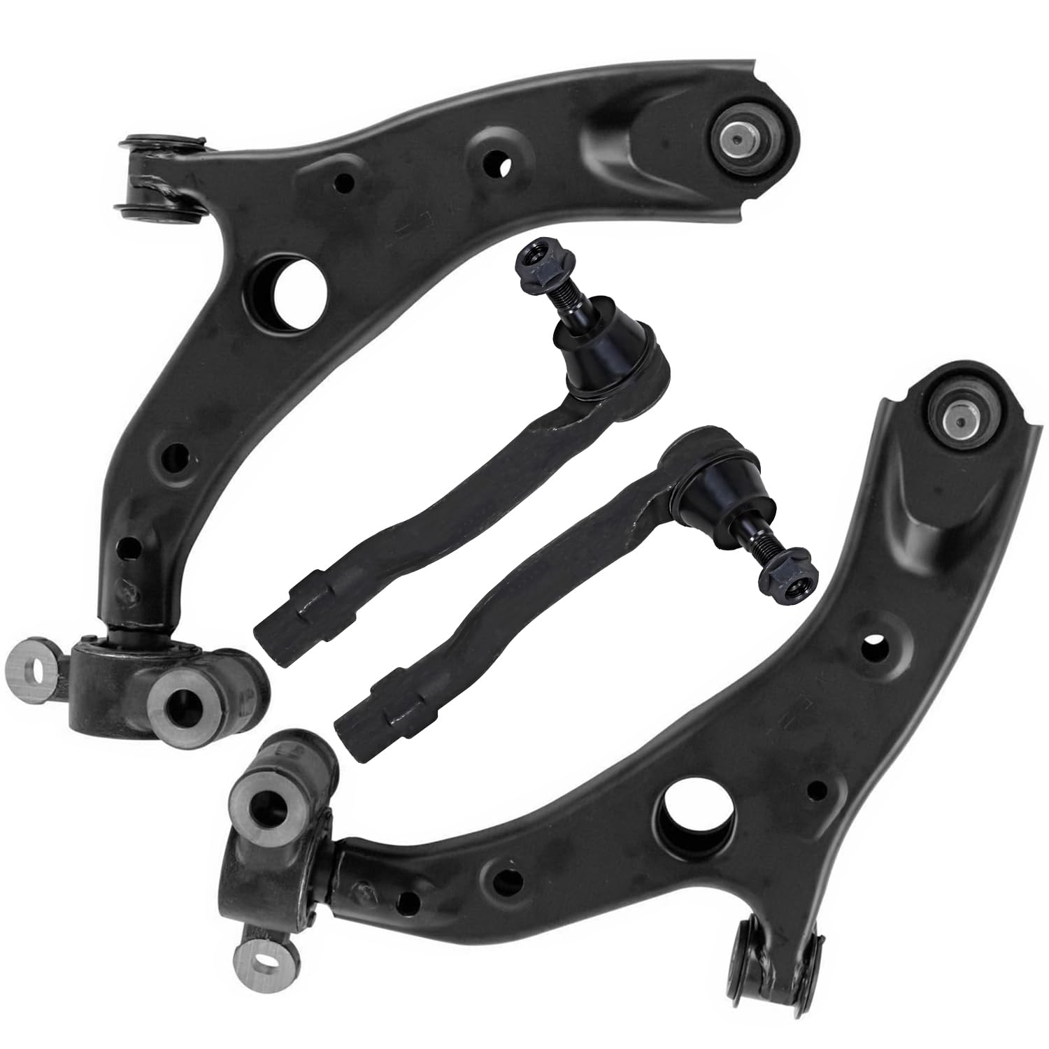 Detroit Axle - 4pc Front Suspension Kit for 2014 2015 2016 2017 2018
