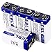 EBL Advanced 9V 1200mAh Lithium Batteries, 4 Packs