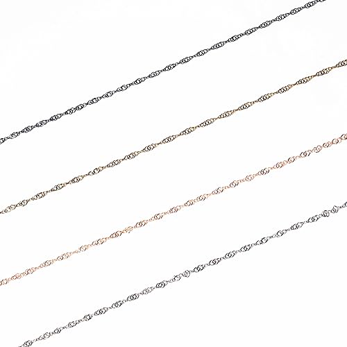 SATRA TRADERS Iron Chain (Indian Plating) | Size 3mm | 100grm | (CH-3) | Silver