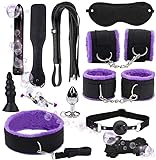WreGmgg Lila Multifunktional 12 StüCk Weicher Nylon Yoga Training Multifunktional Set, Hand Gewebt Seil Kombination - D3