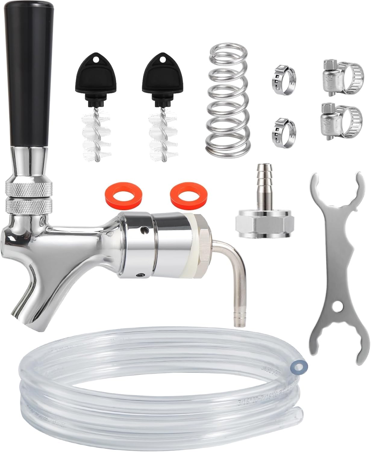 Draft Beer Faucet Beer Tower Dispenser Beer Line Tubing