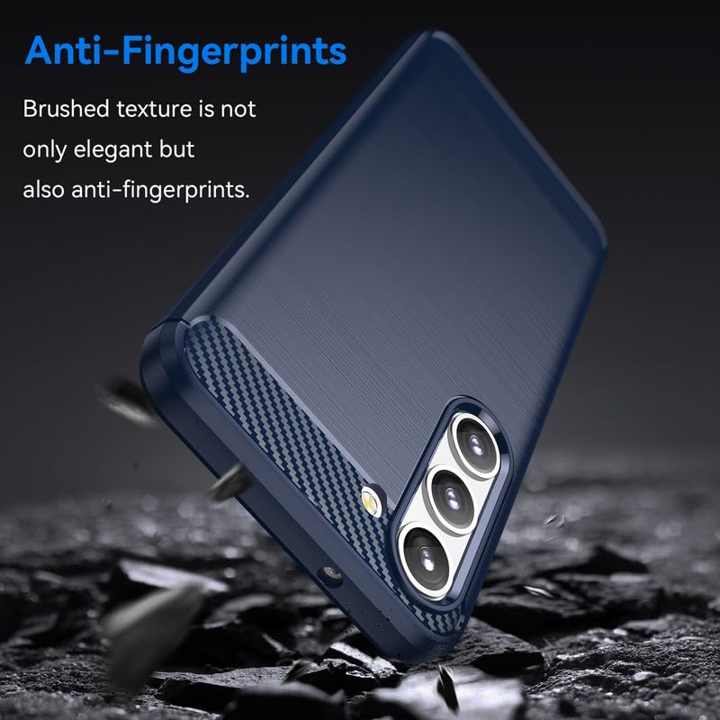 Image of Basic Case for Samsung Galaxy S23 FE (Carbon Fibre Blue)
