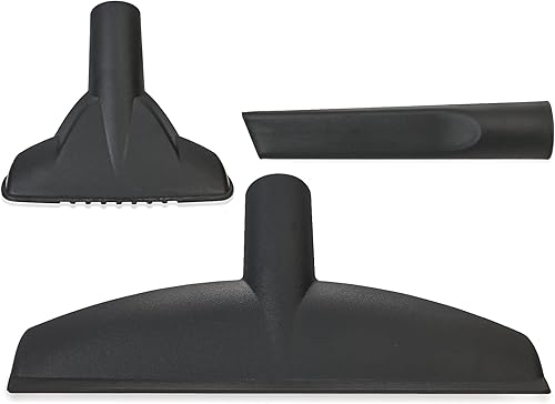 Shop-Vac Kit de boquillas de 3 piezas, diámetro de 1-14 pulgadas para uso húmedo y seco, incluye gulper, hendidura y herramienta de piso